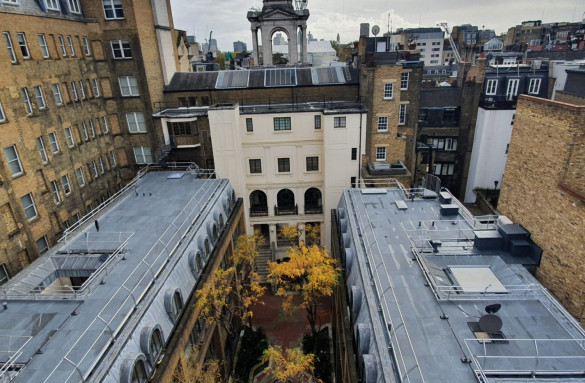 Case studies for Curzon Street, London for Proteus Waterproofing